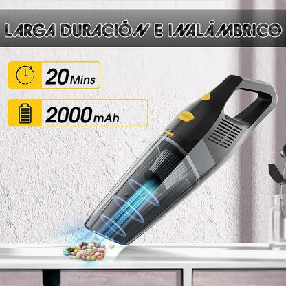 Aspiradora De Auto Aspiradora Recargable Aspiradora Inalambrica Okshop Aspiradora Para Auto Aspiradora De Mano Portátil... Negro