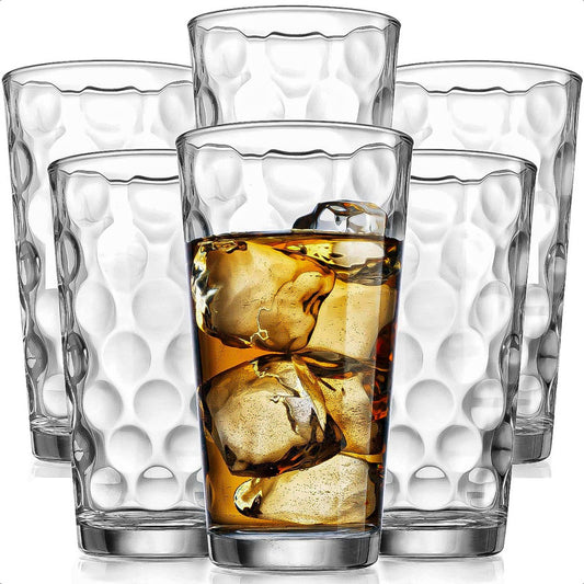 Set 6 Vasos De Vidrio Vasos Postres Juego De Vasos 300 Ml Vidrio