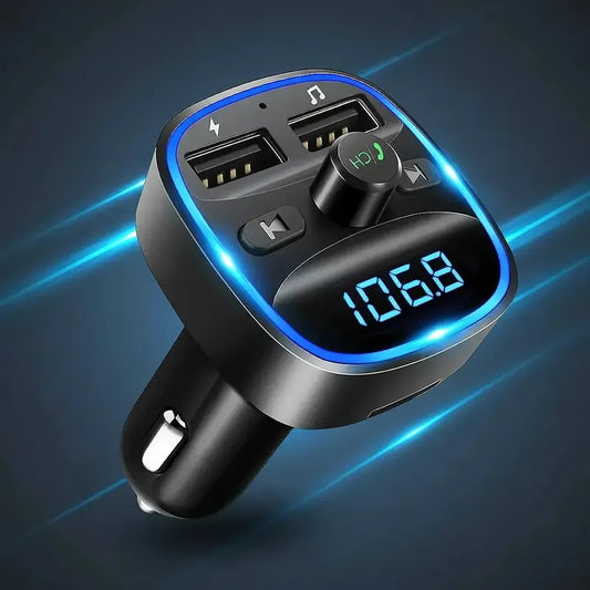 Transmisor Fm Okshop Adaptador Bluetooth Para Auto Con Manos Libres Y Usb