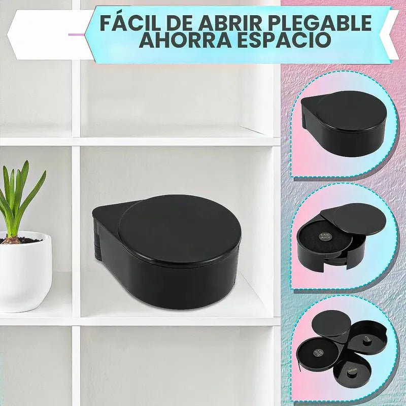 Escarchador De Copas 3 En 1 Con Tapa Para Micheladas Y Coctelería De Plástico