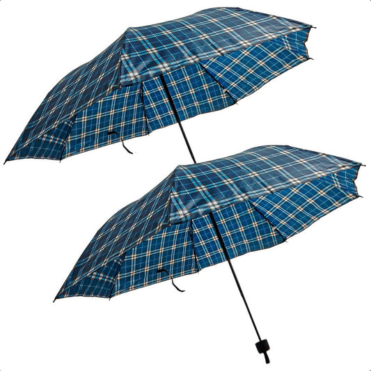 Paragua Paragua Sombrilla Paraguas Plegable Pack 2 Sombrilla Modelo 4 Líneas