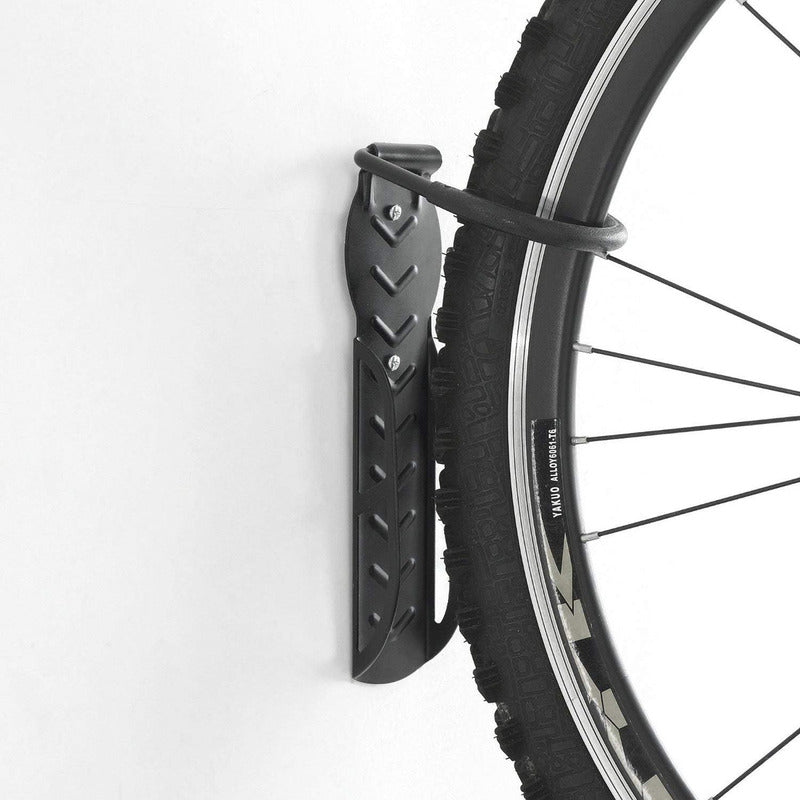 Pack X2 Soporte De Pared Para Bicicleta Gancho De Bicicleta Sujetador Pared Bici Okshop Gancho De Pared Para Bicicleta Colgador Bici Metalico Negro Gancho Muralla Bici Portabicicleta Vertical Pared