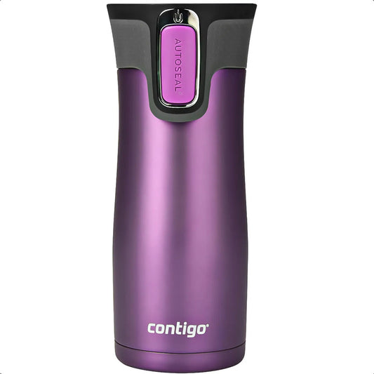 Vasos Contigo Mug Contigo Vaso Termico Contigo Vaso 473 Ml Vaso Termico Contigo Acero Inoxidable 473ml Okshop Vasos Termicos Cafe Sistema Antigoteo Libre Bpa Mug Contigo Antiderrame Violeta