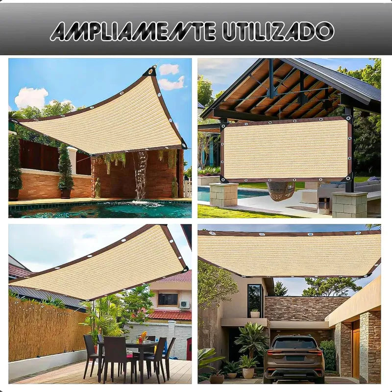 Toldo Vela 3x5 Toldo Rectangular Malla Sombreadora Lona 3x5 Beige Okshop Lona Sombreadora Malla Sombra Exterior Lona Para Exteriores Malla Sombra 5x3 Metros Toldo Vela 3x5 Metro Toldo Terraza Okshop