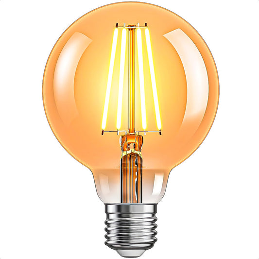 Ampolleta Led 6w Ampolleta Vintage Bombilla Led E27 Ampollet Cálida