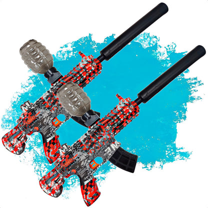 Pack 2 Pistola Hidrogel Pistola Aumatica Pistola Electrica Rojo
