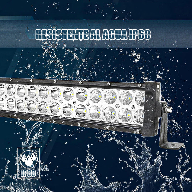 Barra 180w Focos Neblineros Led Pack2 Neblineros Led Barra Negro