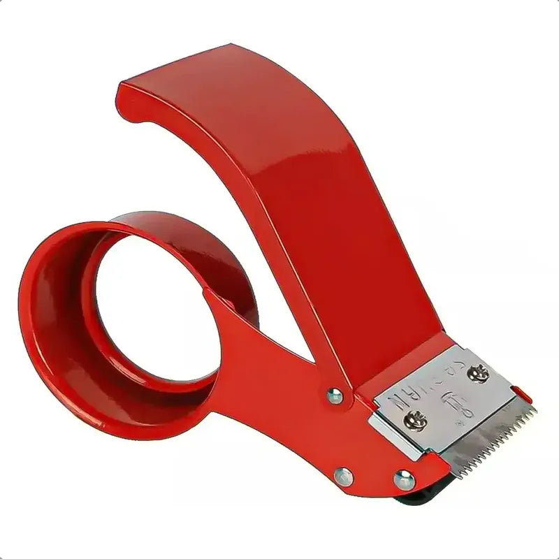 Dispensador De Cinta Cortador De Cinta De Embalaje Metalico Rojo