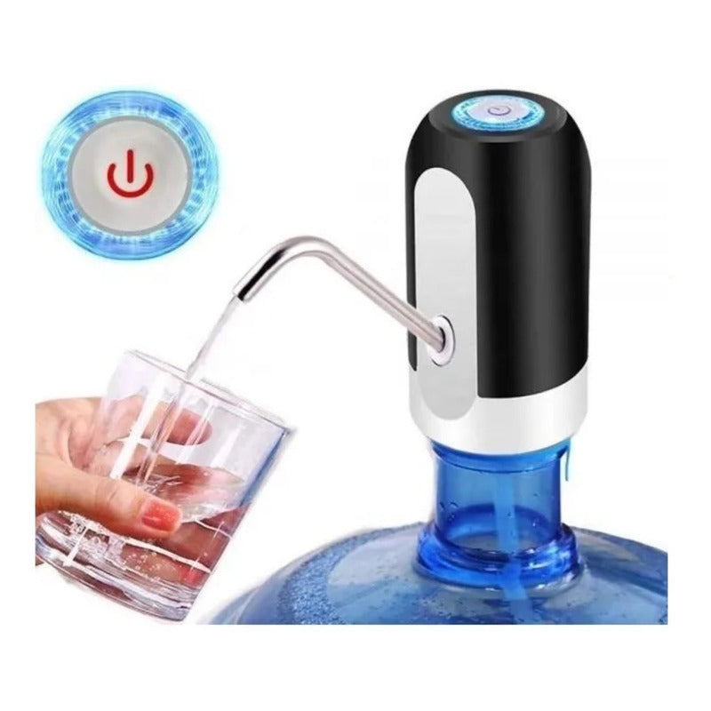 Dispensador De Agua Electrico Usb Recargable Botella Envase