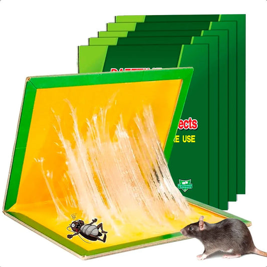 Trampa Ratones Pegajosa Desratizacion Control Rata Repelentes Rata Desratizacion Carton Adhesivo Pack 5 Trampa Raton Pegajosa Adhesiva Control Atrapa Pegamento Trampas Para Ratones Okshop