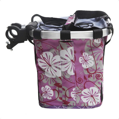 Canasto De Bicicletas Para Perros Canasto Delantero Canasto Negro