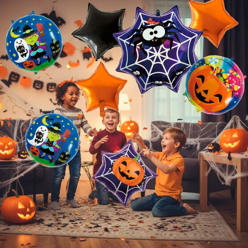 Globos Metalizados Globos Halloween Decoracion Para Fiestas Modelo 3