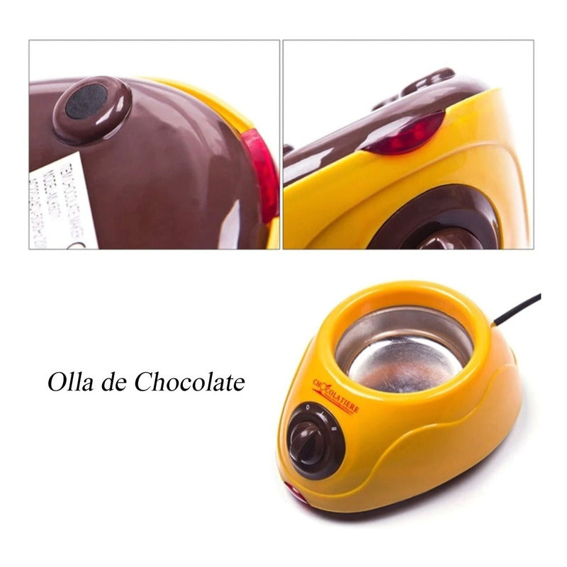 Olla Para Derretir Chocolate Maquina De Chocolate Fondue +30