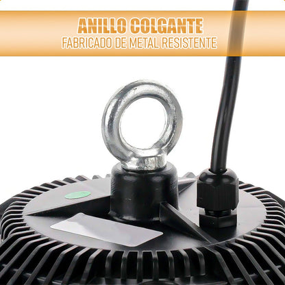 Lámparas Colgantes De Techo Foco Led Campana Lamparas 150w Negro