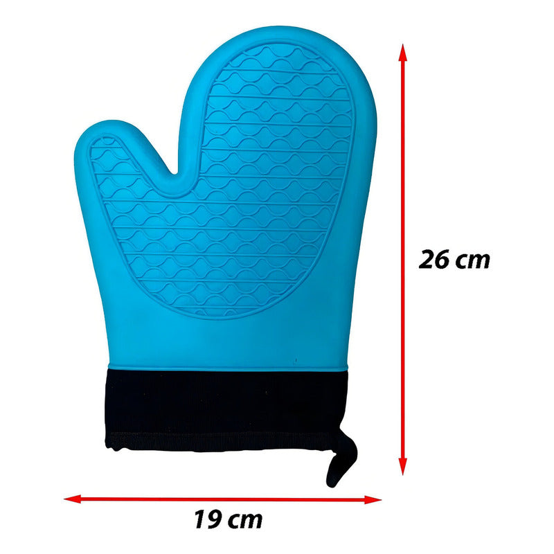 Guantes Cocina De Silicona Horno Toma Olla Protector