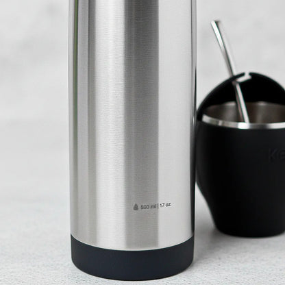 Termo 500 Ml Termo Para Mate Termo Bala Keep Mate Bombilla Rosa
