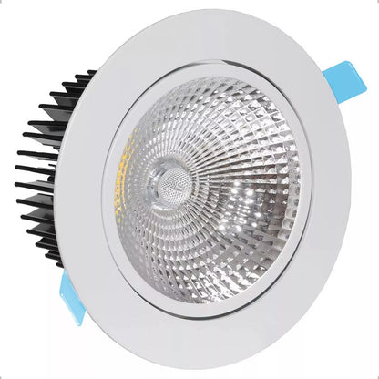 Lamparas Led Techo Foco 16w 220v Lampara Dormitorio Blanco Frio 6500°k Okshop Lampara De Techo Redonda Led Embutida Luz Fria Focos Led Embutidos Luz Fria Luces Led Foco Led Embutido 16w