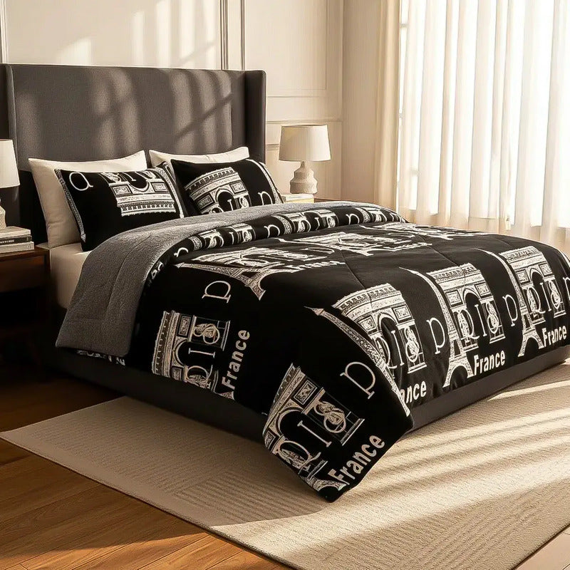 Plumon Edredon De Cama Cubrecama Chiporro Cobertor 180x220cm Modelo 3