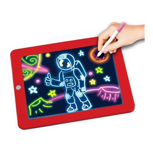 Pizarra Magica Led Juego De Pintar Colores Para Mesa Niños