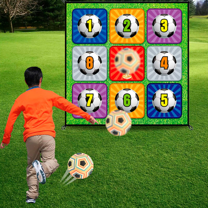 Juego De Tapete De Fútbol Porteria De Futbol Juguetes Futbol