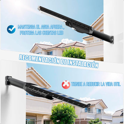 Foco Solar 300w Focos Solares Led Focos Exteriores Foco Led Gris Blanco Frío