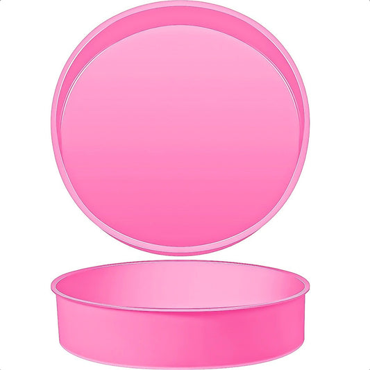 Molde Para Torta Moldes De Silicona Reposteria Molde Redondo Rosa