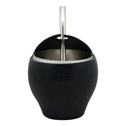 Mate Con Bombilla Keep Mate Acero Inoxidable Mate 230ml Mate Negro Mate