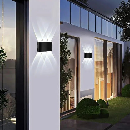 Aplique De Pared Lampara De Muro 6w Luces Pared Aplique Muro Luz Fria Okshop Foco Pared Farol Exterior Pared Luces De... Blanco Frío