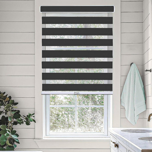 Cortinas Roller Cortina Roller 60x200cm Persiana Enrollable Negro