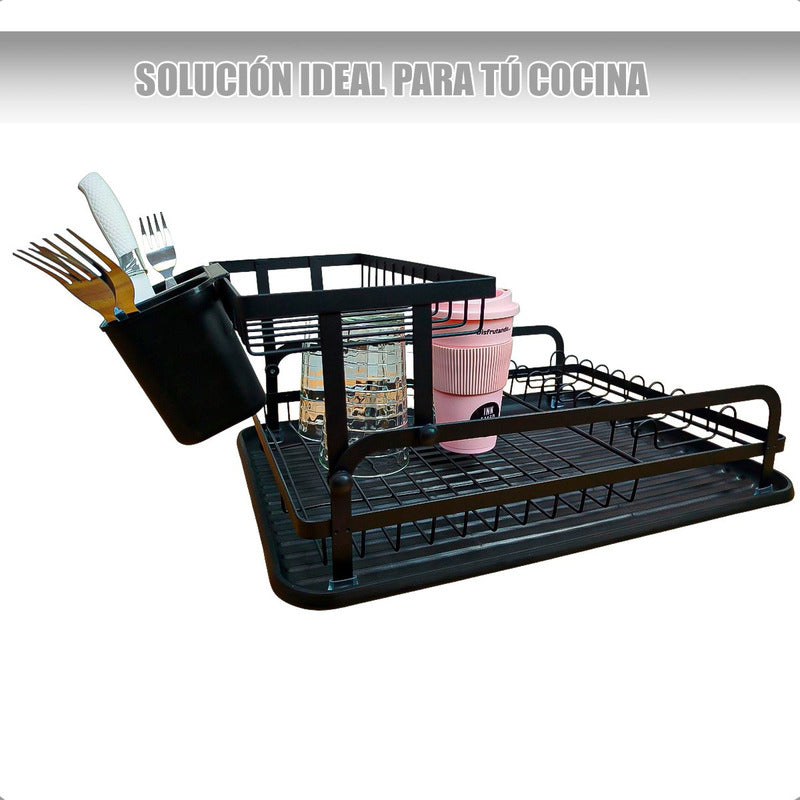 Escurridor Secador Escurridor Loza Secaplatos Escurridor Negro
