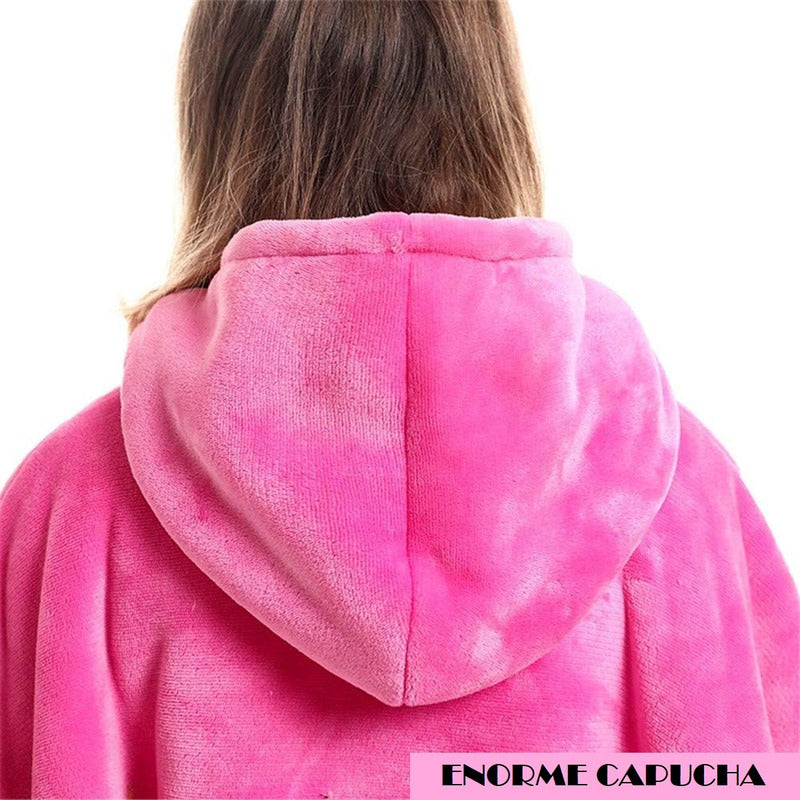 Poleron Peludo De Niña Poleron Con Capucha Niño Polerones Poleron Gigante Poleron Sherpa Frio Invierno Pijama Polar Manta Sherpa Polerón Niño Poleron