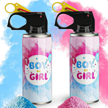 Pack 2 Polvos De Revelación De Sexo Spray Polvo 250ml Polvo Azul/rosa
