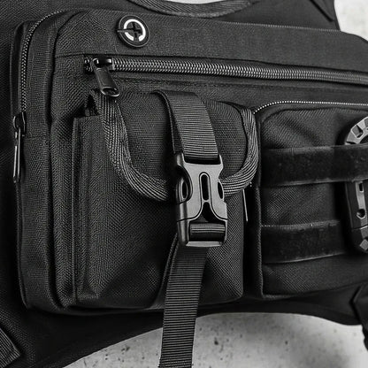 Bolso Táctico De Pecho - Para Pesca Y Outdoors Negro