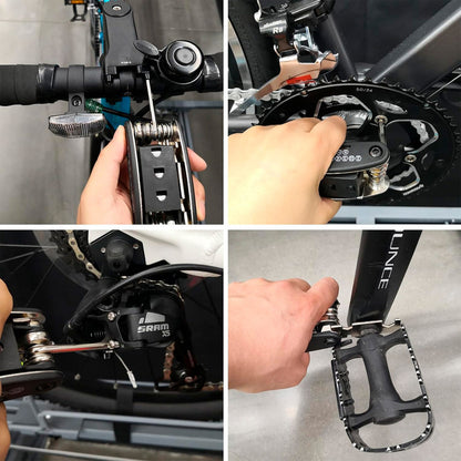 Kit Herramientas Bicicletas Parche Pinchazo Bici Reparacion Negro