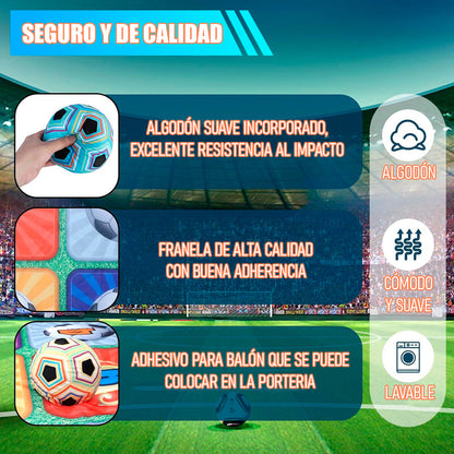 Juego De Tapete De Fútbol Porteria De Futbol Juguetes Futbol