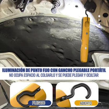 Pack X2 Luces Led Emergencia Recargables Okshop Verde Imán Usb Carga Rápida