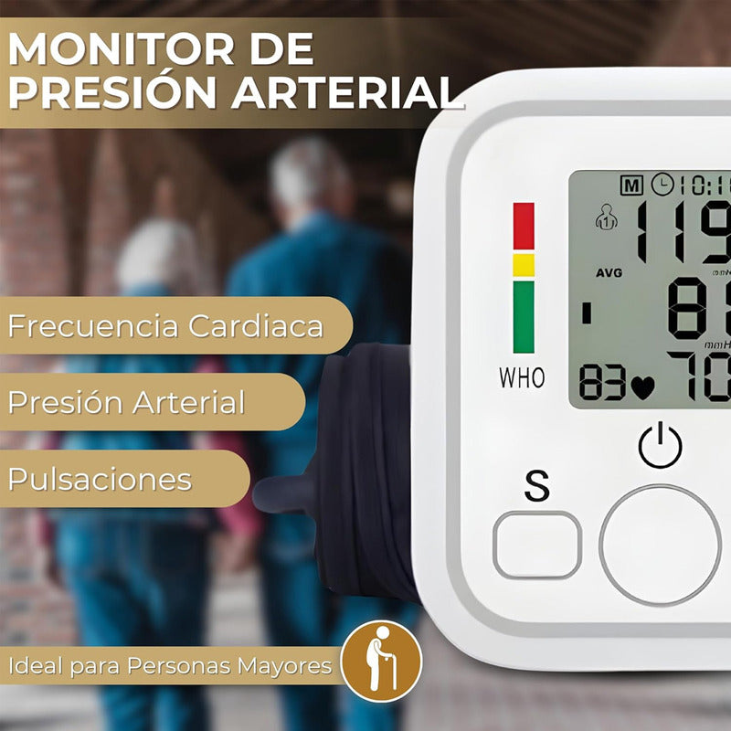 Tensiometro Digital Medidor De Presión Arterial