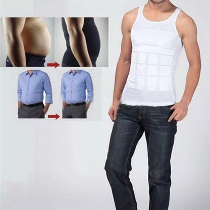 Faja Polera Reductora Camiseta Reductora Hombre Compresion