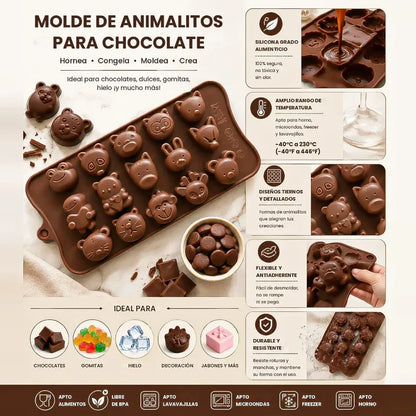 Moldes Para Chocolates Moldes De Silicona Moldes Reposteria Modelo 4