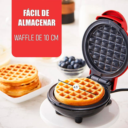 Mini Waflera Maquina Wafles Wafleras Reposteria Mini Wafles