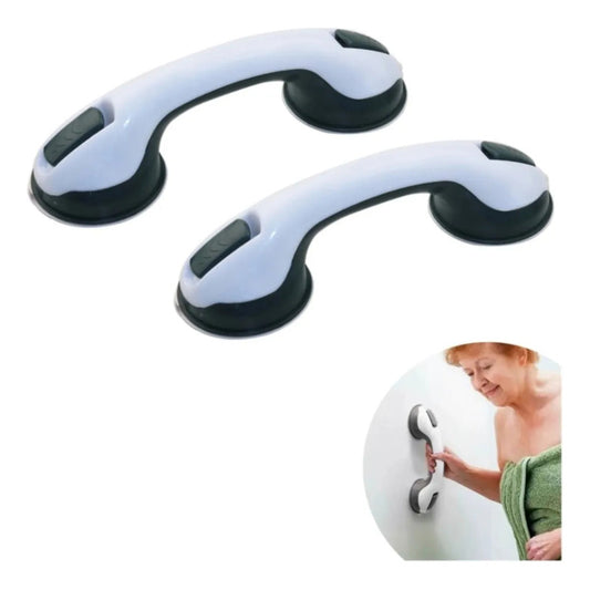Agarradera Barra Ducha De Seguridad Baño Pack 2 Manilla Ventosa Barra Seguridad Manilla Seguridad Ducha Manilla Ducha Barra Seguridad Baño Pasamanos Para Baño Manilla Ducha Ventosa Negro/blanco Okshop