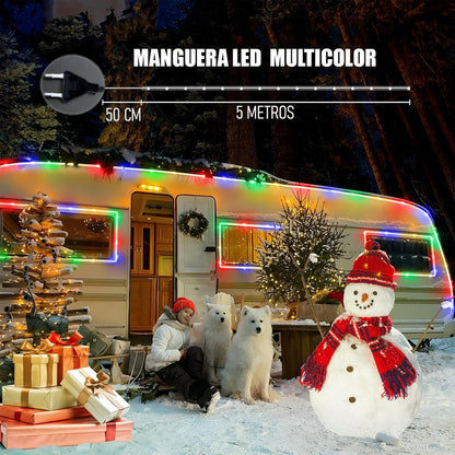 Luces Navideñas Luces Led De Navidad Luz Led Manguera Led 5m