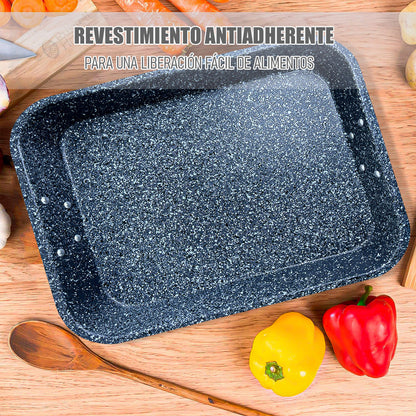 Asadera Horno Wayu Asadera Granito Asadera Con Mango Bandeja De Horno Wayu Arcashopping Bandeja Para Hornear De Acero Al Carbono Bandejas Para Asar Asadera Para Horno Wayu