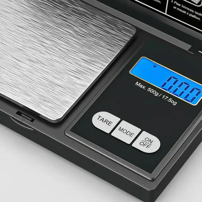 Balanza Digital Gramera De Precision Bascula Digital 500g Okshop Mini Báscula Electrónica Báscula Digital De Bolsillo Báscula De Gramos Mini Báscula Digital De Gramos Gramera 500 Gramos Gramera