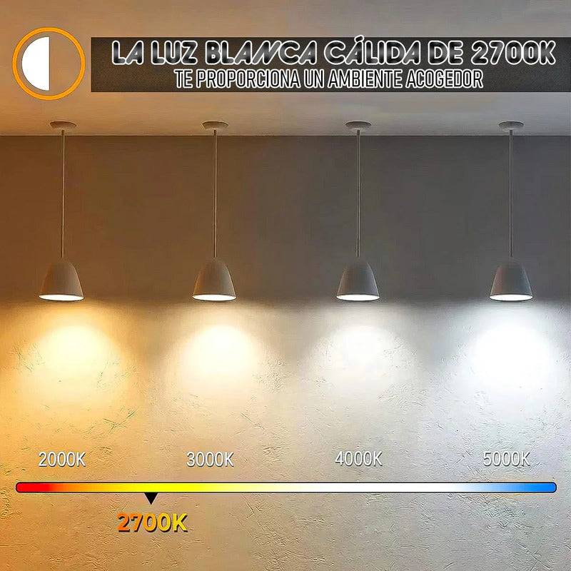 Ampolleta Led Vintage Okshop De Filamento E27, Luz Cálida 6w