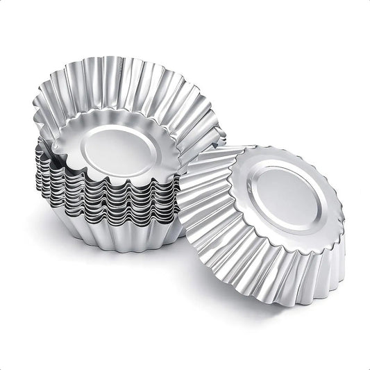 Pack 12 Molde Tartaletas Molde Cupcakes Mini Molde Tartaleta Gris