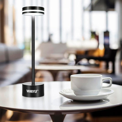 Lámpara Led Quincho Usb Wayu Portátil Recargable Magnética Negro Blanco