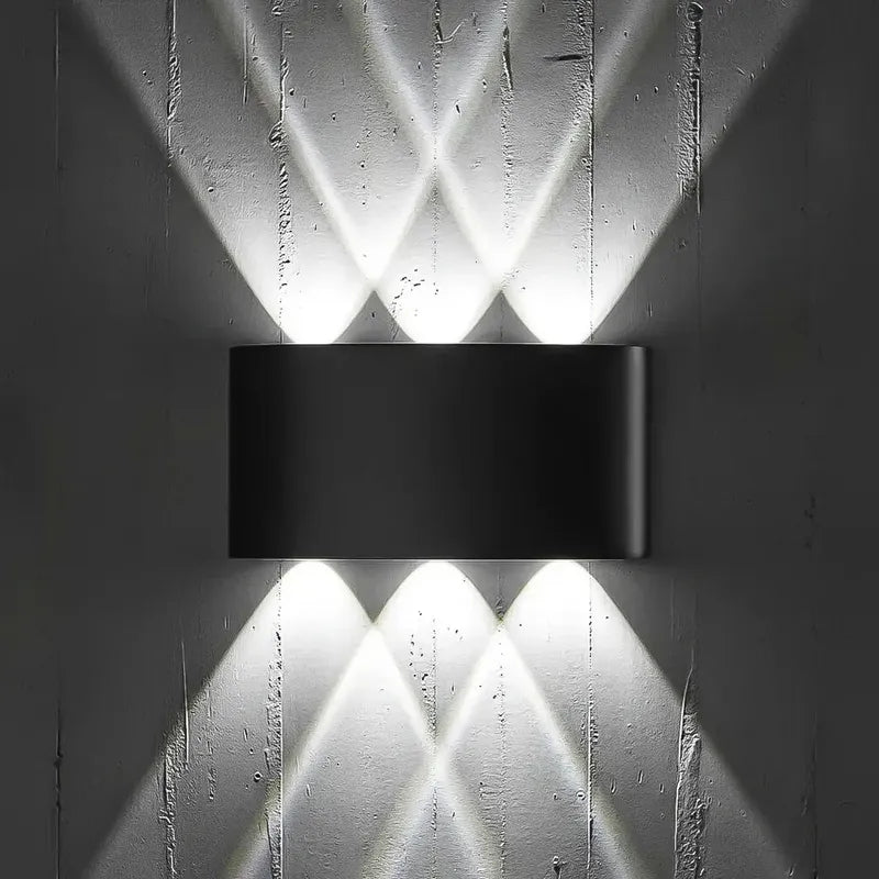 Aplique De Pared Lampara De Muro 6w Luces Pared Aplique Muro Luz Fria Okshop Foco Pared Farol Exterior Pared Luces De... Blanco Frío