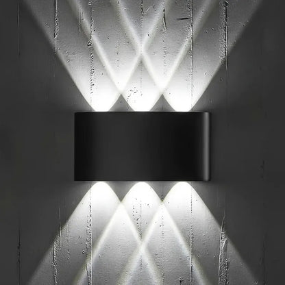 Aplique De Pared Lampara De Muro 6w Luces Pared Aplique Muro Luz Fria Okshop Foco Pared Farol Exterior Pared Luces De... Blanco Frío