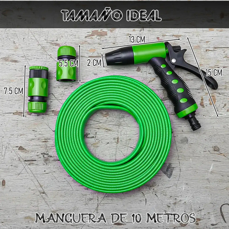 Mangueras Manguera De Agua Manguera 10 Metros Manguera De Riego Okshop Manguera Para Riego Jardin Mangueras Jardin Manguera Plana 10 Metro Manguera Para Auto Manguera De Lavado Mangueras 10m Verde